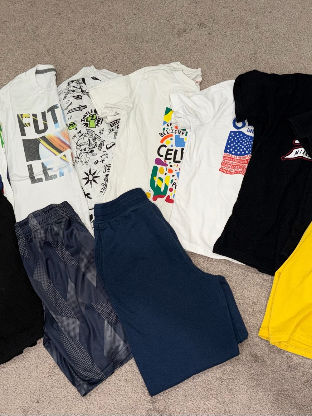 Boys Size 8 Clothing Bundle – 10 Pieces Old Navy, SHEIN, Cat & Jack, Nickeloden